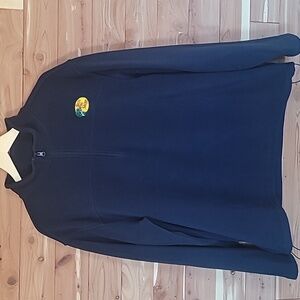 Bass Pro Shops Fleece Half-Zip Pullover Jacket, Size L, Navy